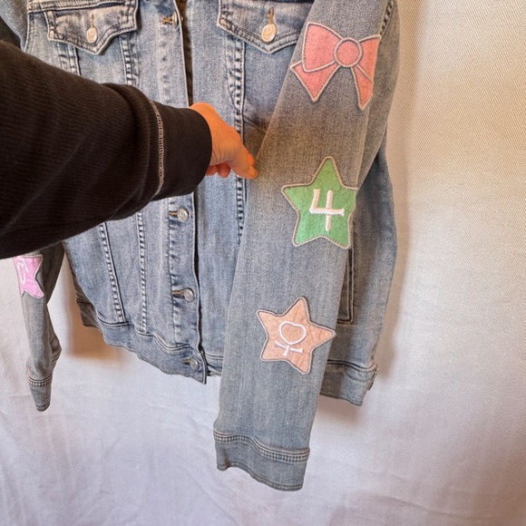 Sailor Moon Patched Denim Jean Limited Edition Jacket - Picture 5 of 10